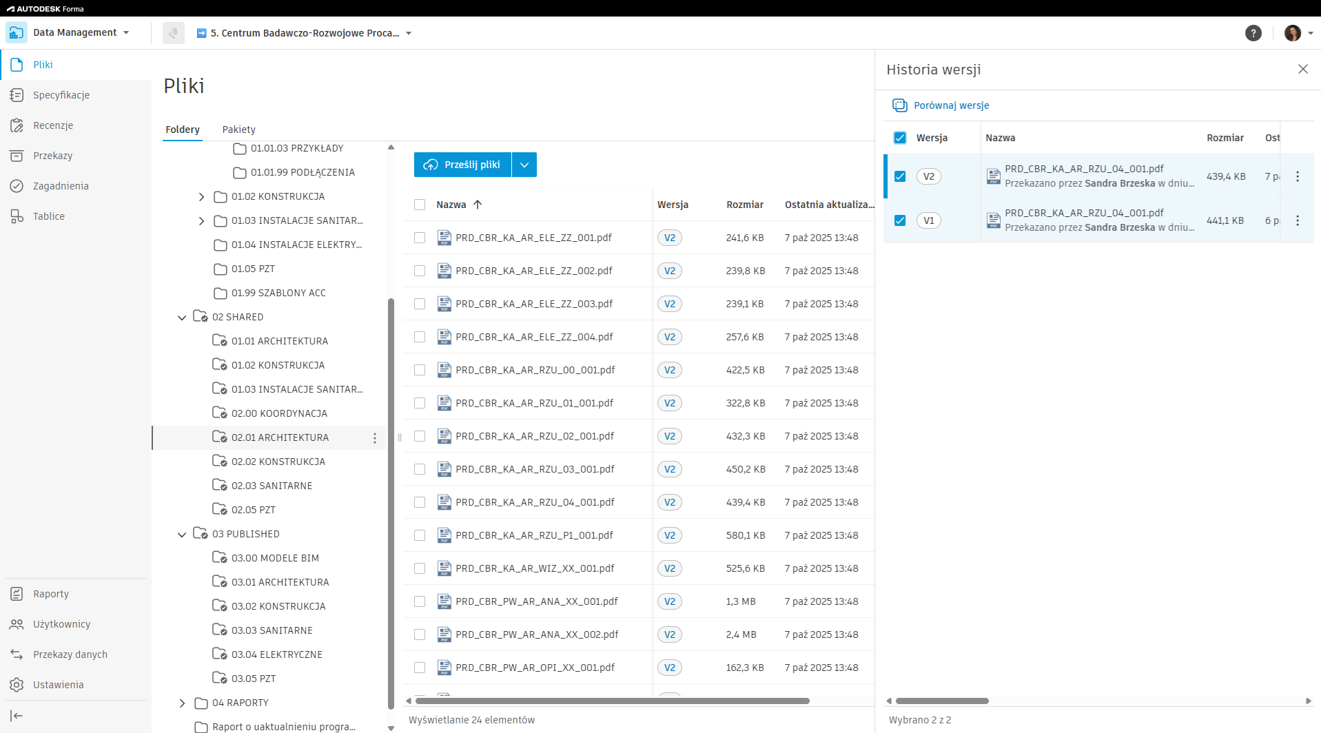 Forma Data Management
