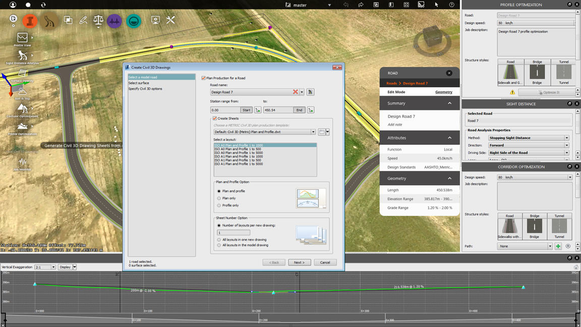 Screen - Interfejs Autodesk AEC Collection