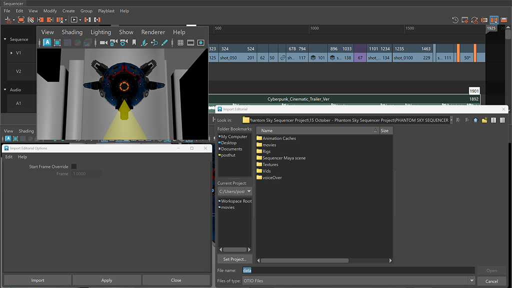 Maya Sequencer
