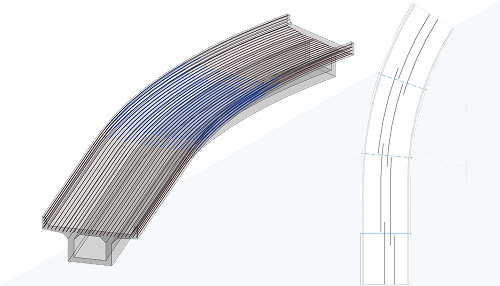 Revit 2027 Łączniki podłużnego zbrojenia