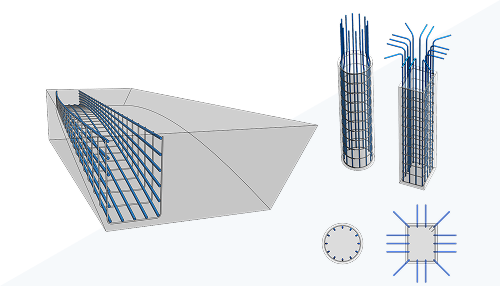 Revit 2027 pręty podłużne