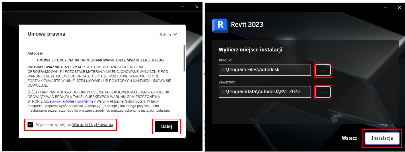 Instrukcja instalacji programu i bibliotek Autodesk Revit 2023 - PROCAD ...