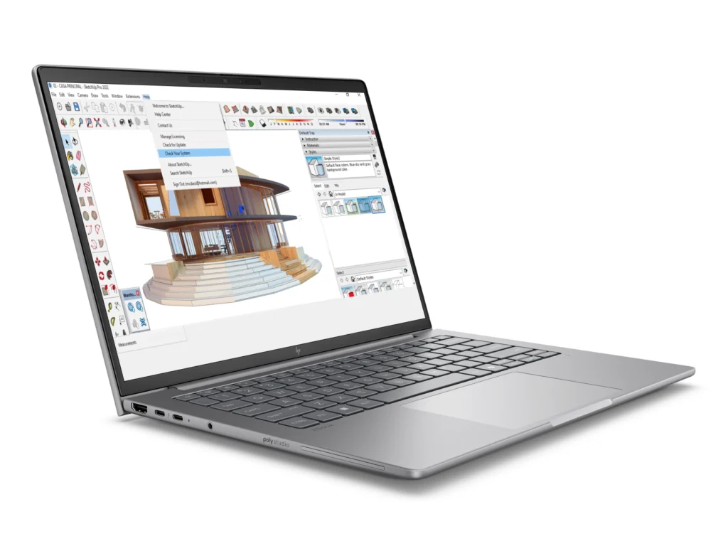 HP ZBook 8 G2i – mobilna stacja robocza do AutoCAD Revit Inventor